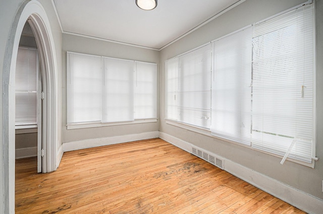 13605 Griggs St, Detroit, MI 48238 - unfurnished sunroom featuring plenty of natural light and visible vents