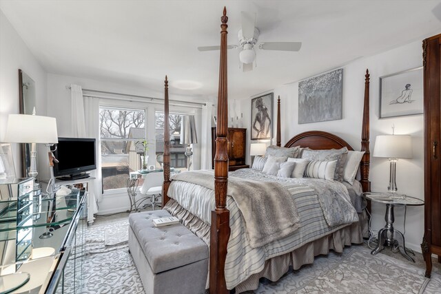 1750 Vernier Rd Unit 10, Grosse Pointe Woods, MI 48236 - bedroom with baseboards and ceiling fan