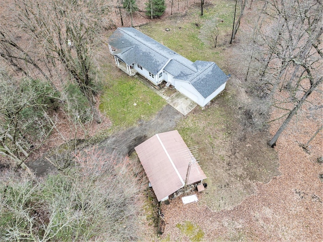 drone / aerial view