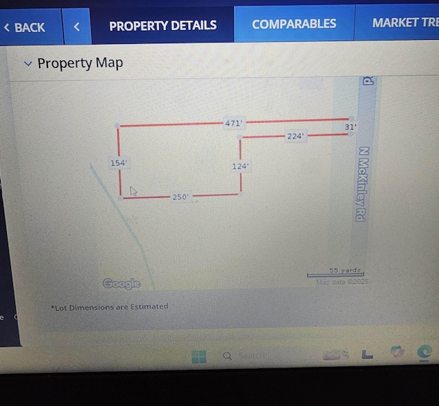 5409 N Mckinley Rd, Flushing, MI 48433 - map / location of property area
