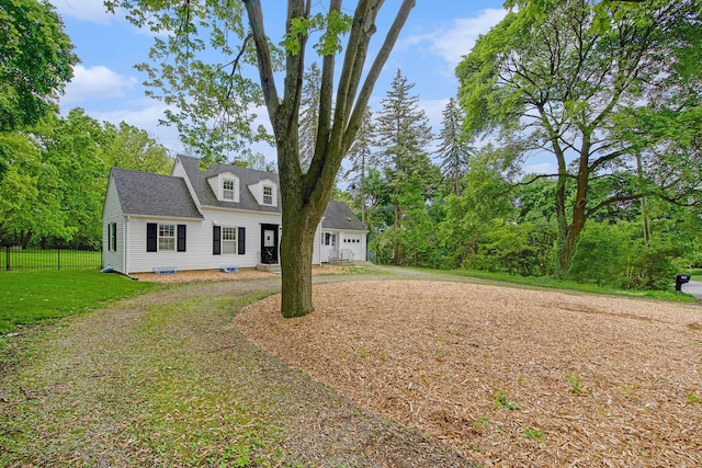 2690 Overridge Dr, Ann Arbor, MI 48104 - view of front of property featuring driveway and a detached garage