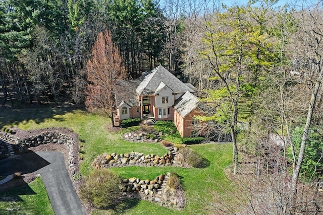 aerial view
