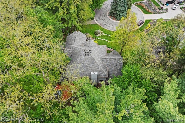 5721 Coralwood Ct, Commerce Twp, MI 48382 - aerial view of property and surrounding area
