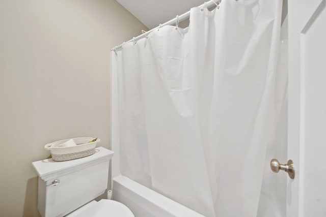 full bath featuring toilet