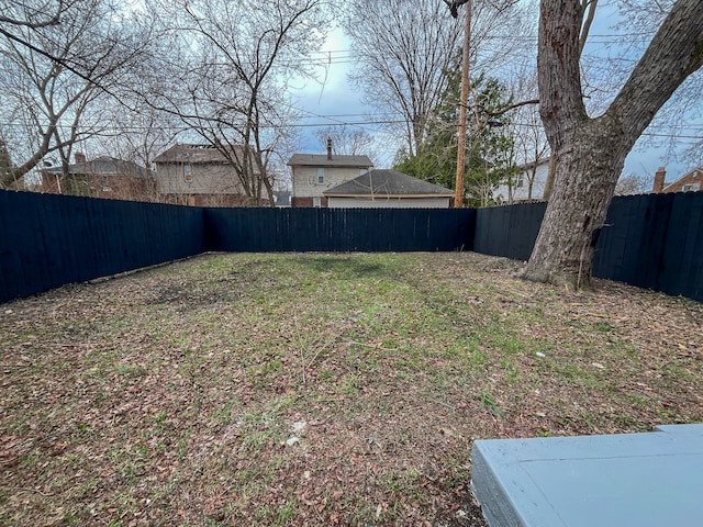 4651 Berkshire St, Detroit, MI 48224 - view of yard with a fenced backyard