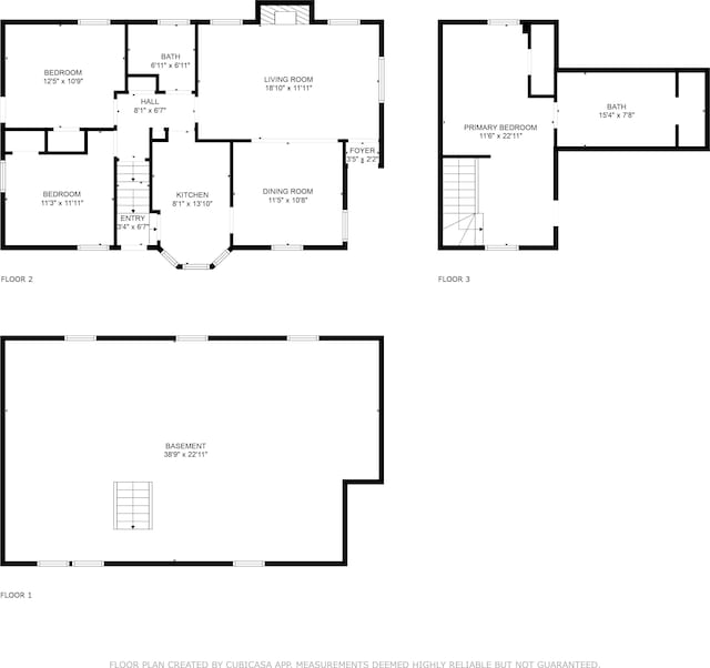 4651 Berkshire St, Detroit, MI 48224 - floor plan