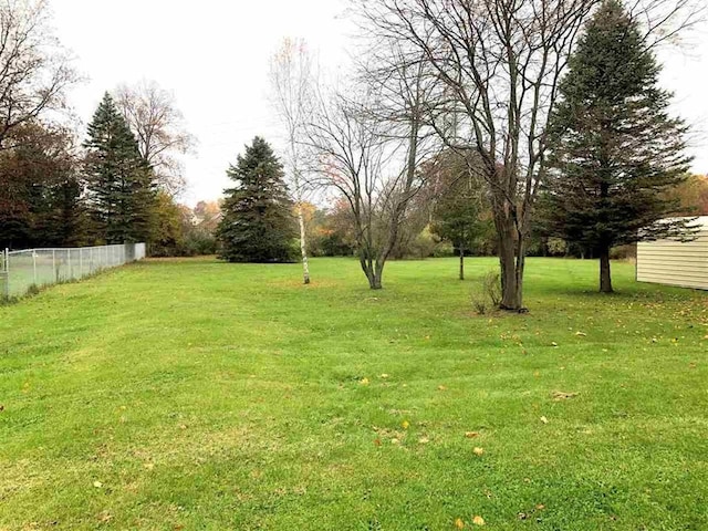 view of yard