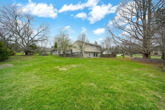 view of yard