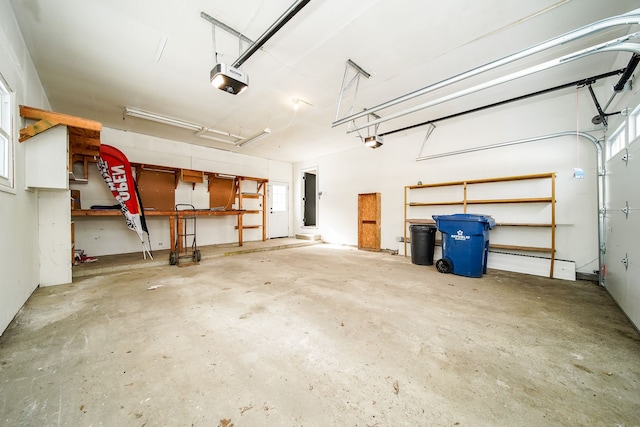 6522 Ellinwood Dr, White Lake, MI 48383 - garage with a garage door opener