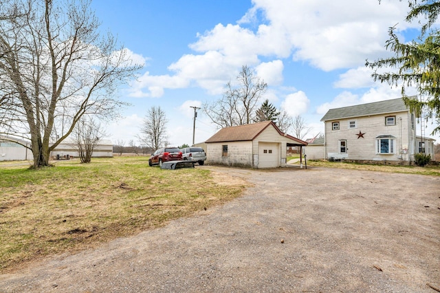 6357 Baldwin Rd, Swartz Creek, MI 48473 - view of road featuring driveway