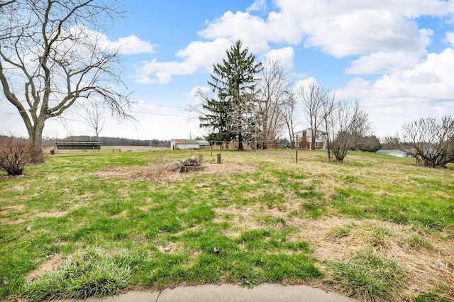 6357 Baldwin Rd, Swartz Creek, MI 48473 - view of yard with a rural view