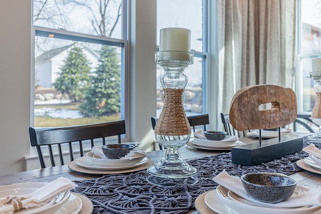 view of room details