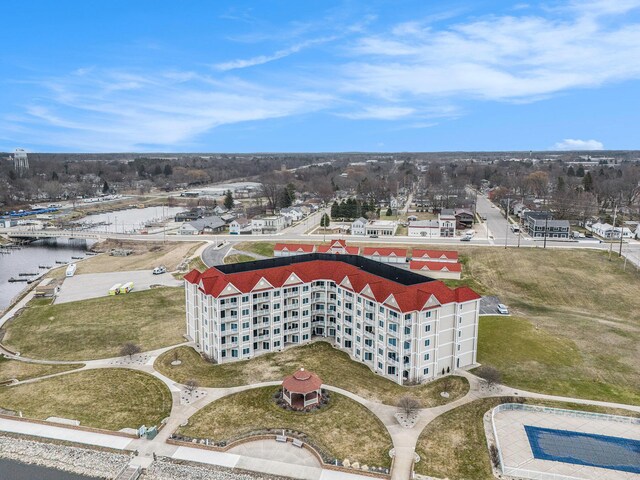 drone / aerial view