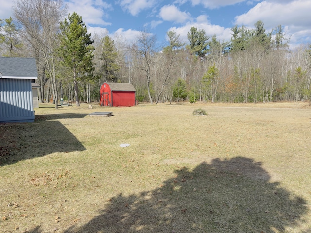10953 Johnston Blvd, Saint Helen, MI 48656 - view of yard featuring a shed and an outbuilding