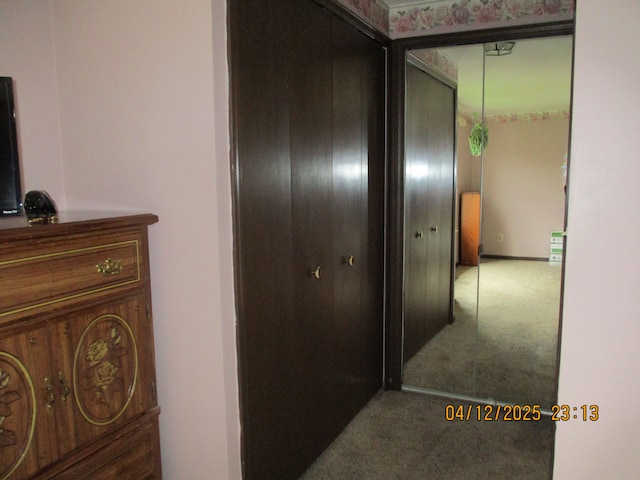 14879 Riverside St, Livonia, MI 48154 - hall featuring carpet floors