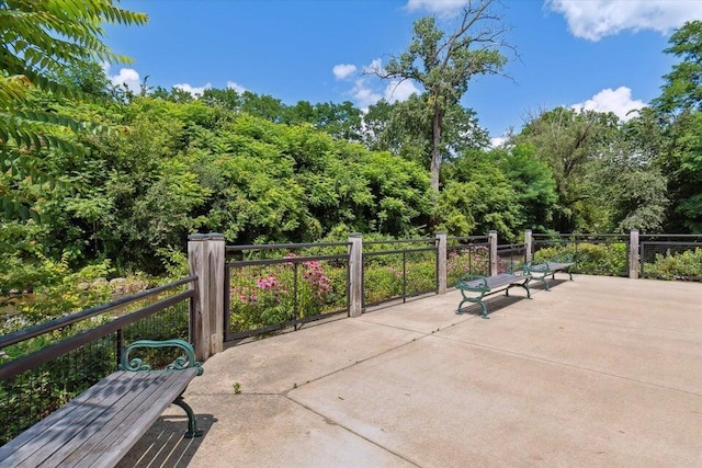 view of patio