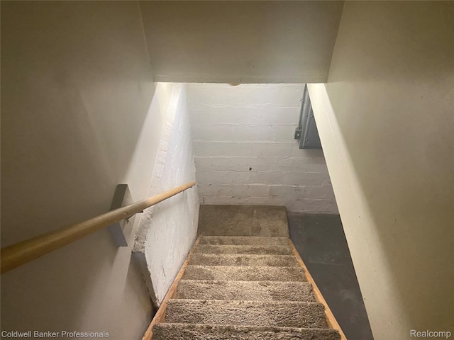 22106 Avalon St, Saint Clair Shores, MI 48080 - view of staircase