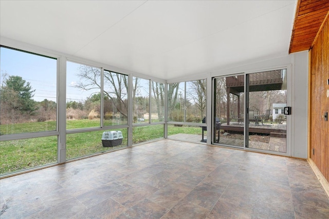 3715 W Hiawatha Dr, Okemos, MI 48864 - view of unfurnished sunroom