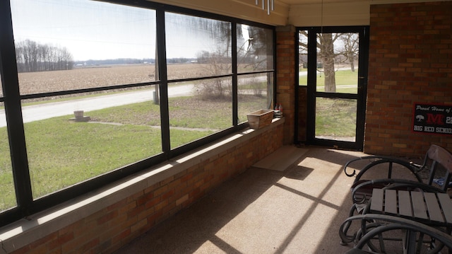 11340 Mccrone Rd, Milan, MI 48160 - sunroom / solarium with a rural view