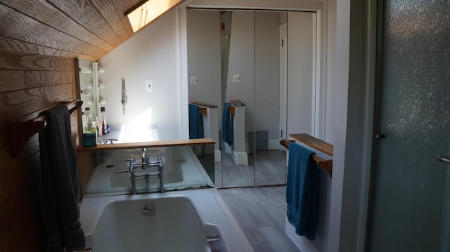 11340 Mccrone Rd, Milan, MI 48160 - bathroom with wood finished floors