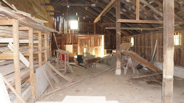 11340 Mccrone Rd, Milan, MI 48160 - misc room with lofted ceiling