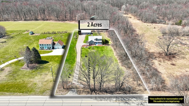 2515 N Lake Pleasant Rd, Attica, MI 48412 - view of rural area