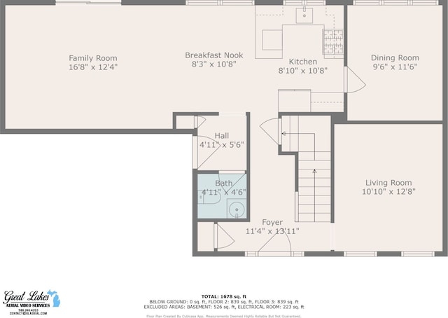 2515 N Lake Pleasant Rd, Attica, MI 48412 - property floor plan