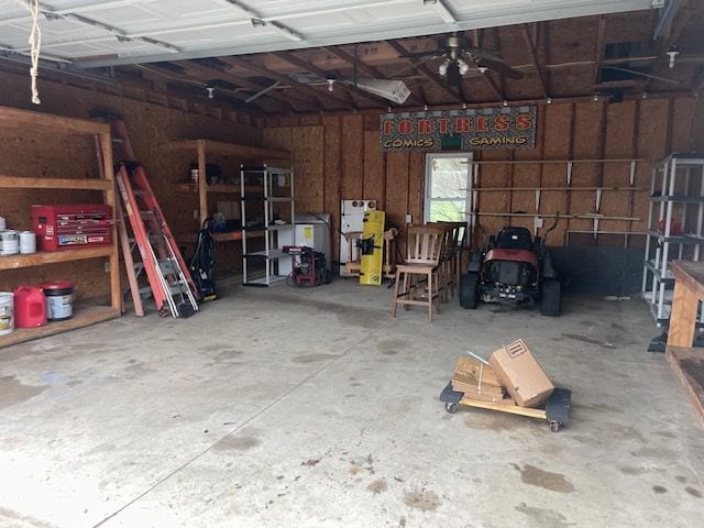 2515 N Lake Pleasant Rd, Attica, MI 48412 - view of garage