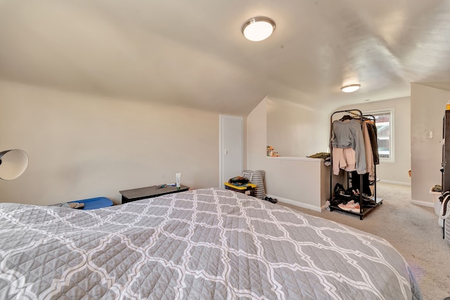 19544 Strasburg St, Detroit, MI 48205 - carpeted bedroom with baseboards and vaulted ceiling