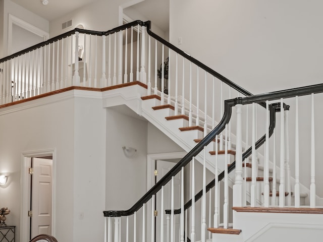 stairs with visible vents