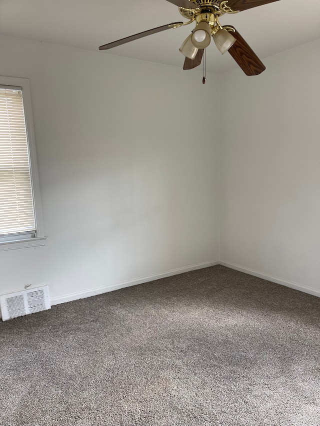 305 S Blvd W, Pontiac, MI 48341 - carpeted empty room featuring a ceiling fan and baseboards