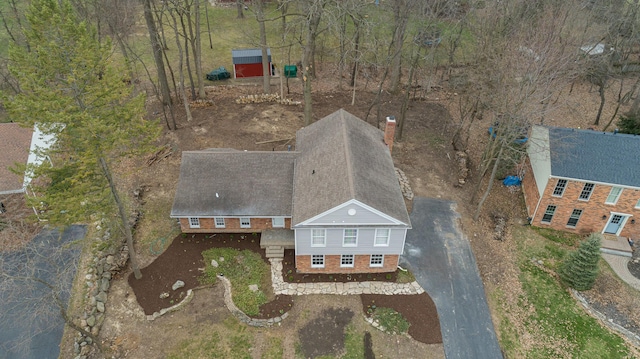 aerial view