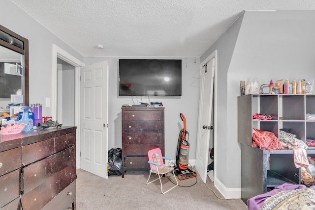 16171 Ilene St, Detroit, MI 48221 - bedroom with carpet flooring and a textured ceiling