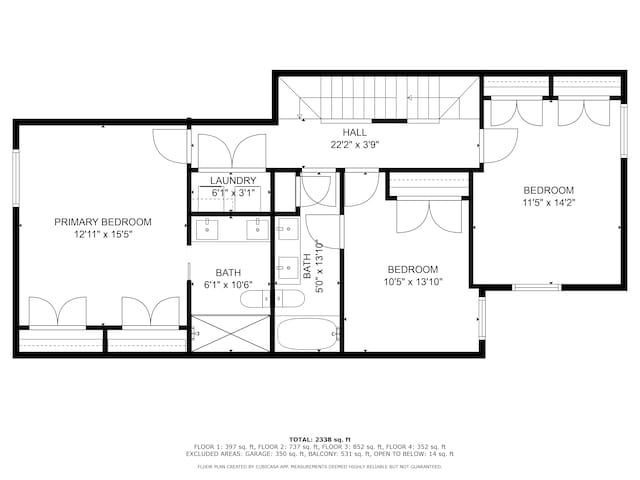 220 Alfred St, Detroit, MI 48201 - floor plan