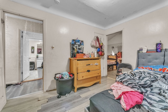 19965 Barlow St, Detroit, MI 48205 - bedroom featuring light wood finished floors