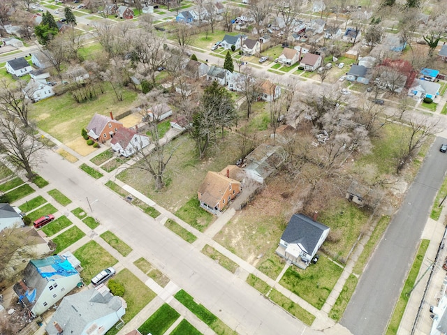 19965 Barlow St, Detroit, MI 48205 - birds eye view of property featuring a residential view