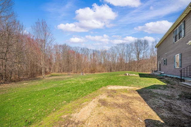 57480 72nd Ave, Hartford, MI 49057 - view of yard featuring a view of trees