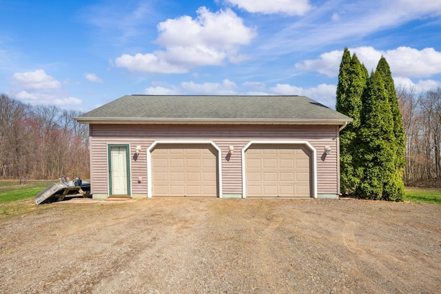 57480 72nd Ave, Hartford, MI 49057 - view of detached garage