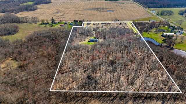 57480 72nd Ave, Hartford, MI 49057 - aerial view with a rural view