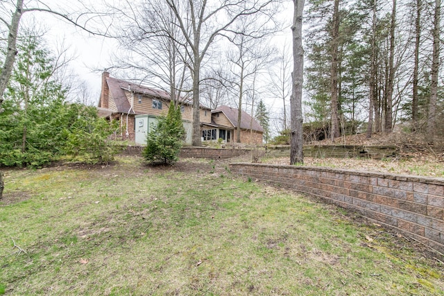 view of yard
