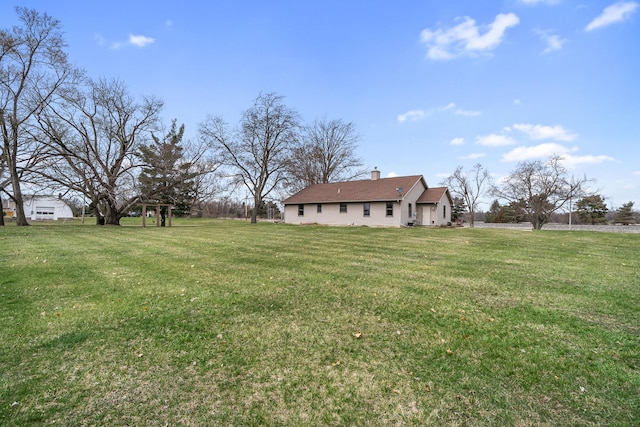 view of yard
