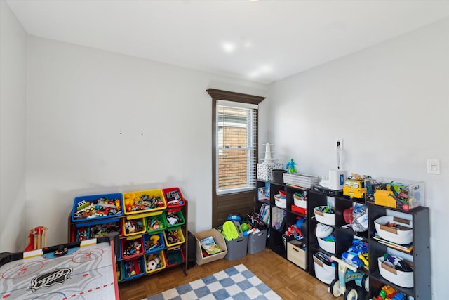 view of recreation room