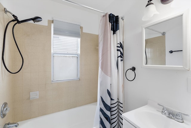 23737 Couzens Ave, Hazel Park, MI 48030 - bathroom with a sink and shower / bath combination with curtain