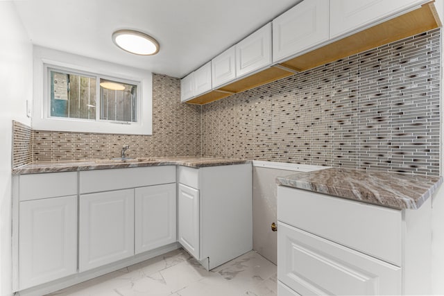 1409 Charter St, Lincoln Park, MI 48146 - washroom featuring marble finish floor and a sink