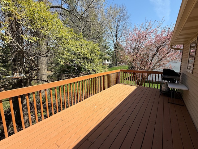 2511 Bowenton Pl SW, Wyoming, MI 49519 - view of wooden deck