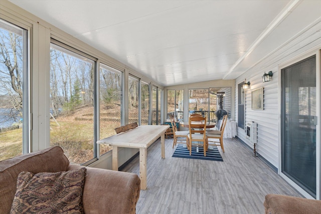 sunroom with a wealth of natural light