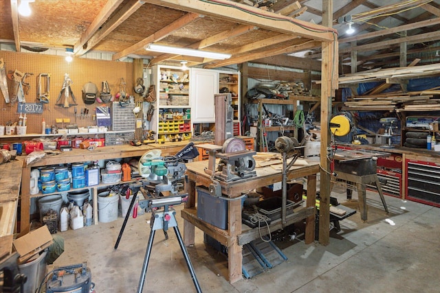 view of storage