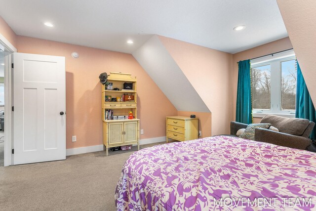 11559 Williams Rd, Montague, MI 49437 - carpeted bedroom with baseboards and recessed lighting