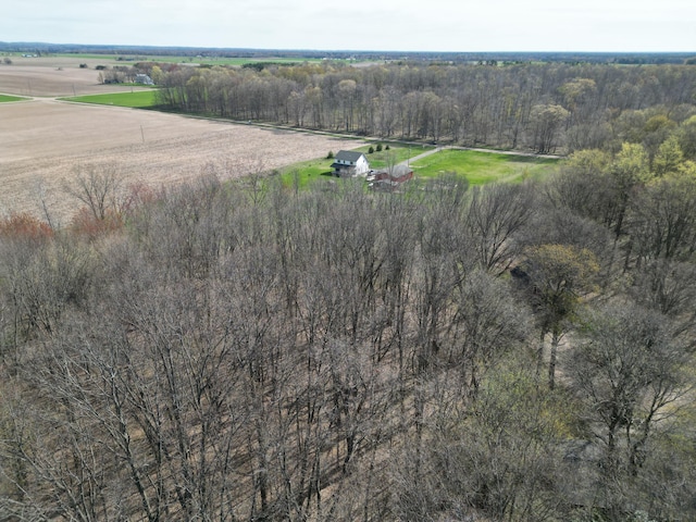 11559 Williams Rd, Montague, MI 49437 - birds eye view of property featuring a rural view