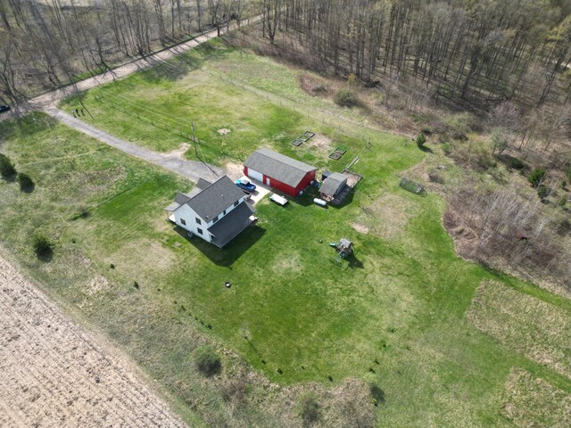 11559 Williams Rd, Montague, MI 49437 - drone / aerial view with a rural view